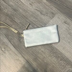 Scout Silver and Gold Wristlet Clutch